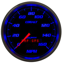 Laden Sie das Bild in den Galerie-Viewer, Autometer Cobalt 5in 0-140MPH In-Dash Electronic GPS Programmable Speedometer