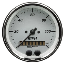 Carica l&#39;immagine nel visualizzatore di Gallery, AutoMeter American Platinum Series 0-120MPH 3-3/8in. GPS Speedometer Gauge