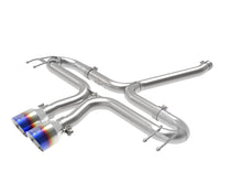 Carica l&#39;immagine nel visualizzatore di Gallery, aFe Takeda 2-1/2in 304 SS Axle-Back Exhaust w/Blue Flame Tips 17-20 Honda Civic Sport L4-1.5L (t)