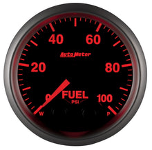 Laden Sie das Bild in den Galerie-Viewer, Autometer Elite 52mm 0-100 PSI Fuel Pressure Peak &amp; Warn w/ Electronic Control Gauge