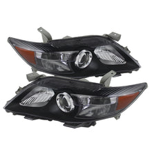 Laden Sie das Bild in den Galerie-Viewer, Xtune Toyota Camry 10-11 ( USa Built/Nal ) Amber Projector Headlights Black HD-JH-TCAM10-AM-BK