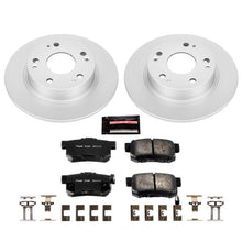 Charger l&#39;image dans la galerie, Power Stop 04-08 Acura TSX Rear Z17 Evolution Geomet Coated Brake Kit