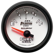 Carica l&#39;immagine nel visualizzatore di Gallery, Autometer Phantom II 2-1/16in 240E - 33F OHM Electric Fuel Level Gauge