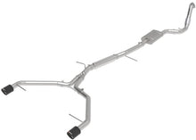 Charger l&#39;image dans la galerie, aFe 17-19 Audi A4 (B9) MACH Force-Xp 3in to 2.5in 304 SS Cat-Back Exhaust System-Dual Carbon Tips