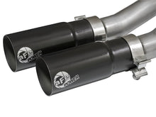 Carica l&#39;immagine nel visualizzatore di Gallery, aFe Rebel Series CB Middle-Side Exit SS Exhaust w/ Black Tips 09-16 GM Silverado/Sierra V6/V8