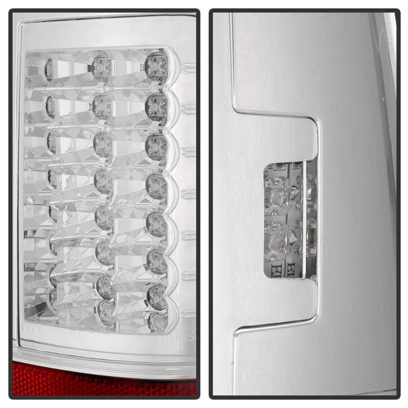 Spyder Ford F150 Styleside 97-03/F250 Version 2 LED Tail Lights Chrm ALT-YD-FF15097-LED-G2-C