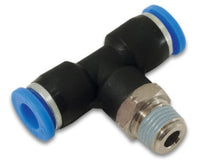 Cargar imagen en el visor de la galería, Vibrant Male Tee 1-Touch Fitting for 5/32in OD Tube (1/8in NPT)