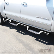 Laden Sie das Bild in den Galerie-Viewer, Westin/HDX 07-18 Chevrolet Silverado 1500 Crew (5.5ft) (Excl Classic) Drop WTW Nerf Step Bars - Blk