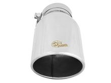 Laden Sie das Bild in den Galerie-Viewer, aFe Diesel Exhaust Tip Bolt On Polished 4in Inlet x 6in Outlet x 12in Length