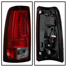 Load image into Gallery viewer, Spyder Chevy Silverado 1500/2500 99-02 Version 2 LED Tail Lights - Red Smoke ALT-YD-CS99V2-LED-RS