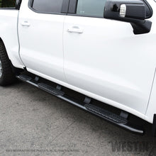 Laden Sie das Bild in den Galerie-Viewer, Westin 2019 Chevrolet Silverado/Sierra 1500 CC (5.5ft) PRO TRAXX 5 WTW Oval Nerf Step Bars - Black