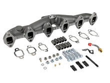 Carica l&#39;immagine nel visualizzatore di Gallery, aFe Power BladeRunner Ported Ductile Iron Exhaust Manifold 94-98 Dodge Diesel Trucks L6-5.9L (td)