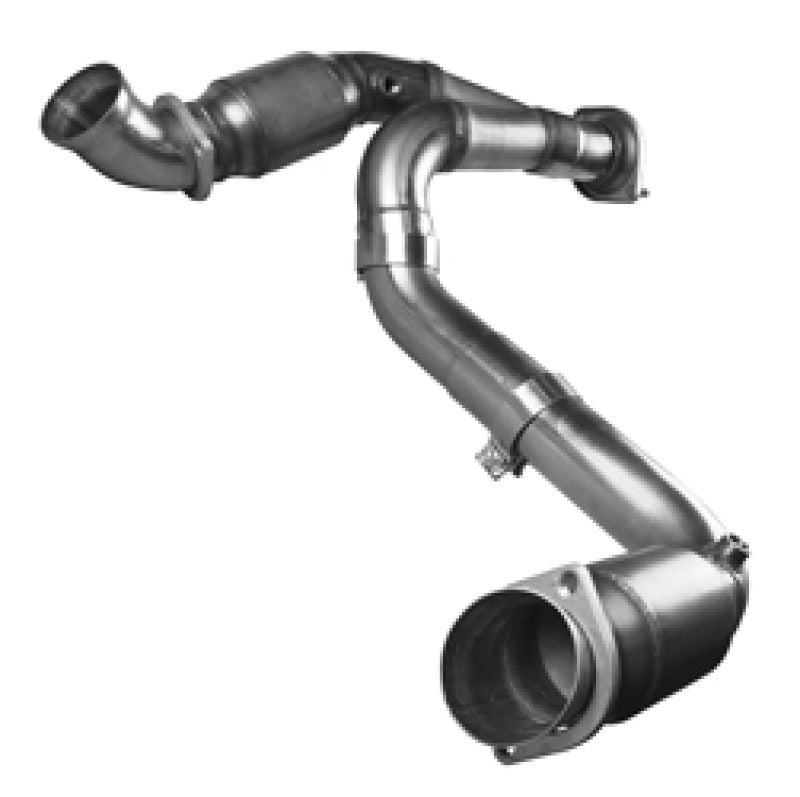 Kooks 02-05 Cadillac Escalade Base 1500 Header and Green Catted Connection Kit-3in x 3in Y-Pipe