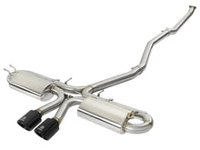 Carica l&#39;immagine nel visualizzatore di Gallery, aFe Takeda 3in 304 SS Cat-Back Exhaust w/ Dual Center Black Tips 17+ Honda Civic Si (2dr) I4 1.5L