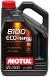 Motul 5L Synthetic Engine Oil 8100 5W30 ECO-NERGY - Ford 913C - Case of 4