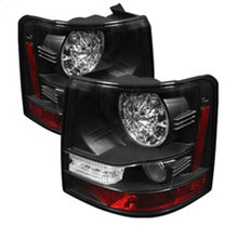 Carica l&#39;immagine nel visualizzatore di Gallery, Spyder Land Rover Range Rover Sport 06-09 LED Tail Lights Black ALT-YD-LRRRS06-LED-BK