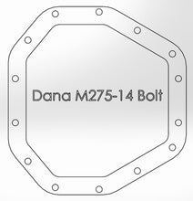 Carica l&#39;immagine nel visualizzatore di Gallery, aFe Power Street Ser Rear Diff Cover Raw w/Mach Fin 2017 Ford Diesel Trucks V8-6.7L(td) Dana M275-14