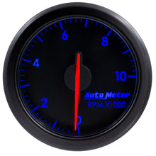 Carica l&#39;immagine nel visualizzatore di Gallery, Autometer Airdrive 2-1/6in Tachometer Gauge 0-10K RMP - Black