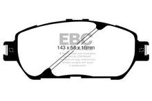 Carica l&#39;immagine nel visualizzatore di Gallery, EBC 10 Toyota Sienna 2.7 Greenstuff Front Brake Pads