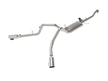 Carica l&#39;immagine nel visualizzatore di Gallery, aFe Gemini XV 3in 304 SS Cat-Back Exhaust 15-20 Ford F-150 V6 2.7L/3.5 w/ Polished Tips