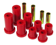 Charger l&#39;image dans la galerie, Prothane 88-98 Chevy K10/20/30 4WD PU Control Arm Bushings - Red