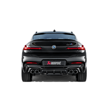 Carica l&#39;immagine nel visualizzatore di Gallery, Akrapovic 2019+ BMW X4M Rear Carbon Fiber Diffuser - High Gloss