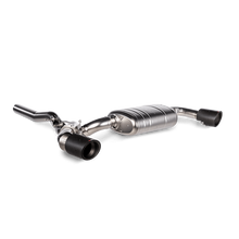 Carica l&#39;immagine nel visualizzatore di Gallery, Akrapovic 2019+ BMW M135i (F40) Slip-On Line (Titanium) w/Carbon Fiber Tips