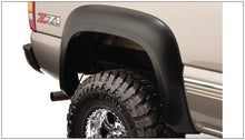 गैलरी व्यूवर में इमेज लोड करें, Bushwacker 07-07 Chevy Silverado 1500 Classic Fleetside Extend-A-Fender Style Flares 2pc - Black