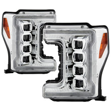 Load image into Gallery viewer, Spyder Ford F-250/F-350/F450 17-18 Full LED Headlights Black PRO-YD-FS17HALAP-SEQ-C