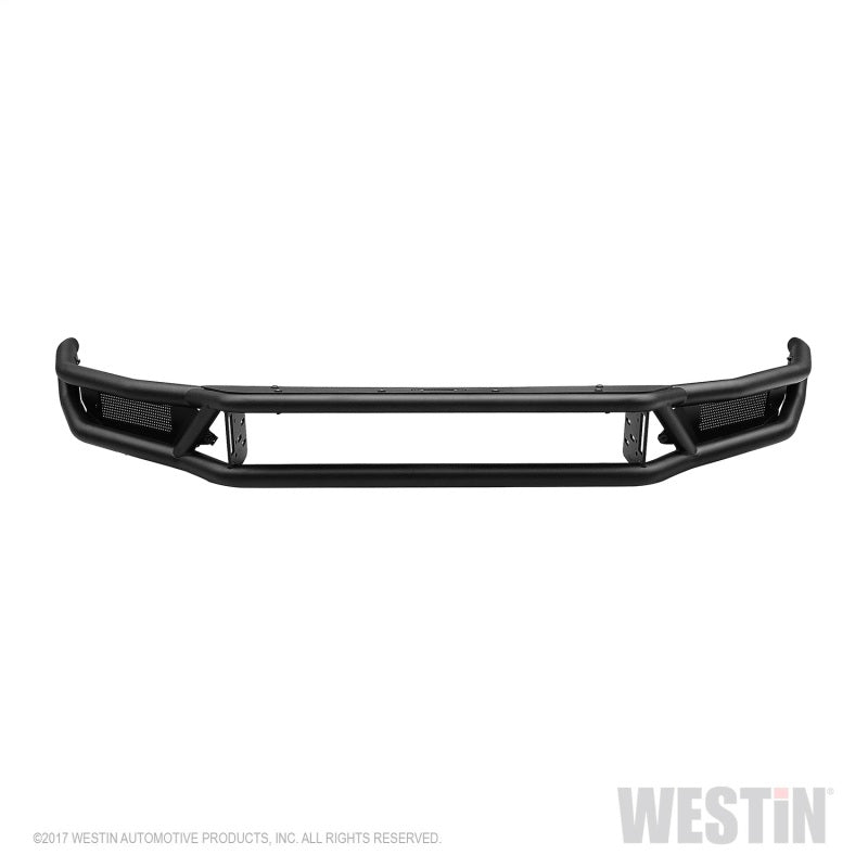 Westin 2016-2018 Chevy Silverado 1500 Outlaw Front Bumper - Textured Black