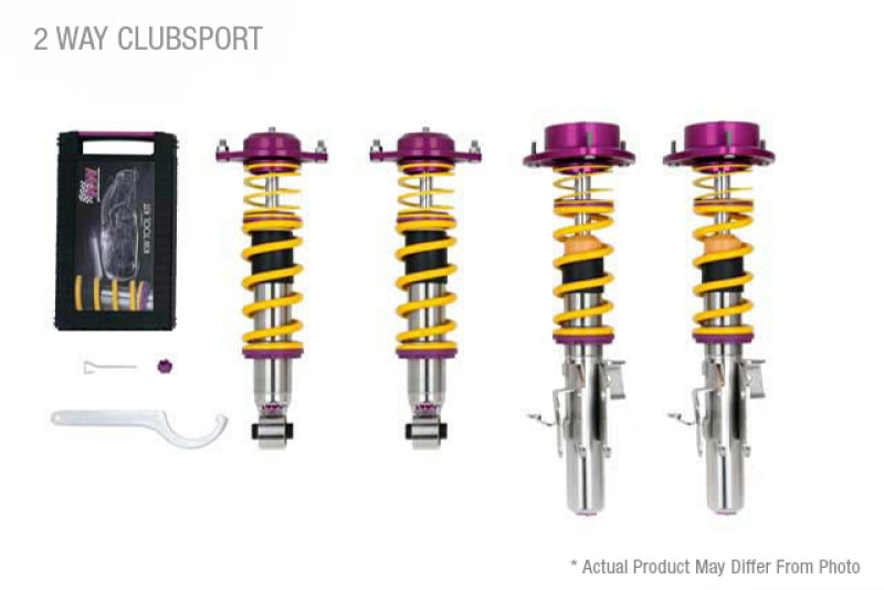 KW Clubsport Kit Audi A3 (8P) FWD all engines w/o electronic dampening control