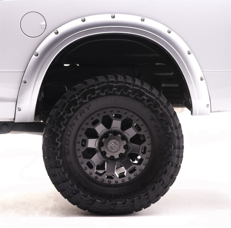 EGR 10+ Dodge Ram HD Bolt-On Look Color Match Fender Flares - Set - Bright Silver Metallic