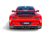 Akrapovic 21-22 Porsche 911 GT3 (992) Rear Carbon Fiber Diffuser - Matte