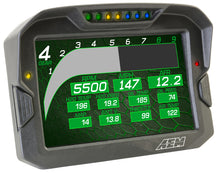 Laden Sie das Bild in den Galerie-Viewer, AEM CD-7 Non Logging GPS Enabled Race Dash Carbon Fiber Digital Display w/o VDM (CAN Input Only)