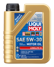 Laden Sie das Bild in den Galerie-Viewer, LIQUI MOLY 1L Longlife III Motor Oil 5W30 - Case of 6