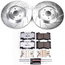 Carica l&#39;immagine nel visualizzatore di Gallery, Power Stop 09-13 Infiniti FX50 Front Z26 Street Warrior Brake Kit