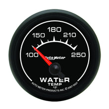 गैलरी व्यूवर में इमेज लोड करें, Autometer ES 2-1/16in 100-250 Deg F Water Temperature Gauge - Electric