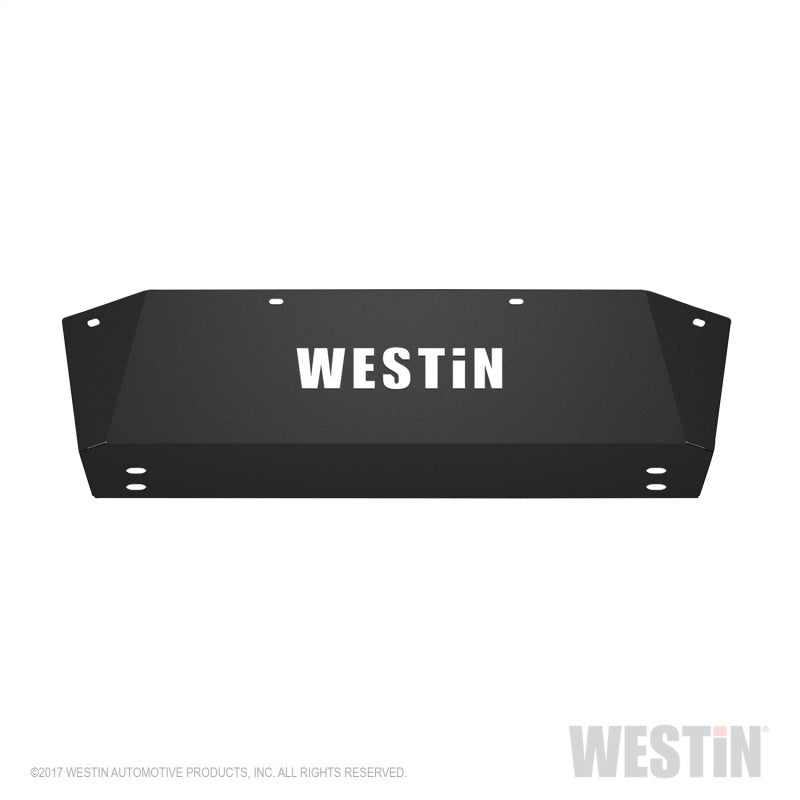 Westin 2014-2018 Toyota Tundra Outlaw Bumper Skid Plate - Textured Black