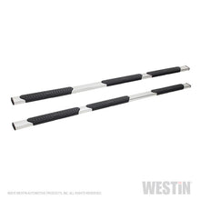 गैलरी व्यूवर में इमेज लोड करें, Westin 2019 Chevrolet Silverado/Sierra 1500 Crew Cab (6.5ft) R5 Modular Nerf Step Bars - Polished SS