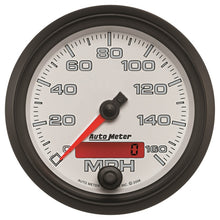 Charger l&#39;image dans la galerie, Autometer Pro-Cycle Gauge Speedometer 3 3/8in 160Mph Elec. Programmable White