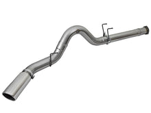 Carica l&#39;immagine nel visualizzatore di Gallery, aFe LARGE BORE HD 5in 409-SS DPF-Back Exhaust w/Polished Tip 2017 Ford Diesel Trucks V8 6.7L (td)