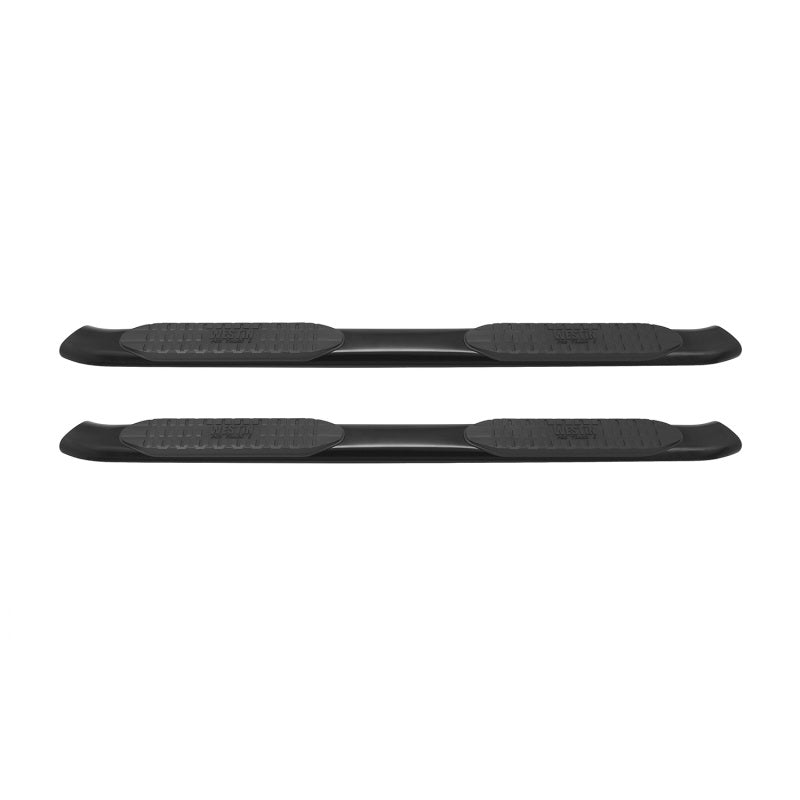 Westin 2015-2018 Chevrolet/GMC Colorado/Canyon Crew Cab PRO TRAXX 5 Oval Nerf Step Bars - Black