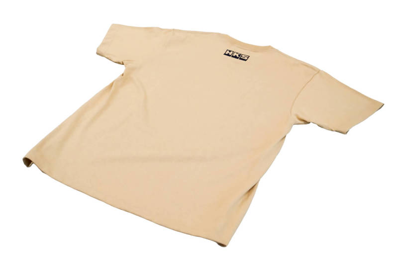 HKS Get Boost T-SHIRT XL/SAND BEIGE