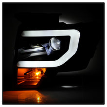 Load image into Gallery viewer, Spyder Ford F150 09-14 Halogen Light Bar Projector Headlights Black PRO-YD-FF15009PL-BK