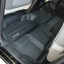 गैलरी व्यूवर में इमेज लोड करें, Westin 2014-2018 Chevy Silverado 1500 Dbl Cab Wade Sure-Fit Floor Liners 2nd Row - Black