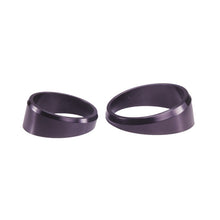 गैलरी व्यूवर में इमेज लोड करें, Autometer or Autogage 2-1/16in Black Angle Rings -- 3 Pack