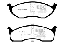 Load image into Gallery viewer, EBC 99-04 Chrysler 300M 3.5 Ultimax2 Front Brake Pads