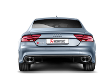 Carica l&#39;immagine nel visualizzatore di Gallery, Akrapovic 14-17 Audi RS7 Sportback (C7) Evolution Line Cat Back (Titanium) w/ Carbon Tips