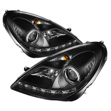 Cargar imagen en el visor de la galería, Spyder Mercedes Benz SLK 05-10 Projector Xenon/HID Model- DRL Blk PRO-YD-MBSLK05-HID-DRL-BK