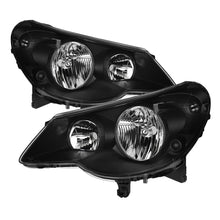 Carica l&#39;immagine nel visualizzatore di Gallery, Xtune Chrysler Sebring 07-10 OEM Style Headlights Black HD-JH-CHRSE07-BK